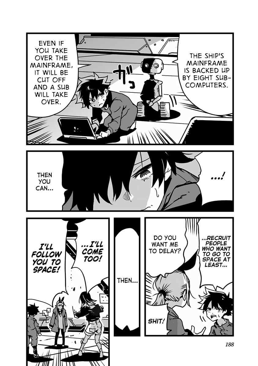 Amateur E-girl Streaming a Space War chapter 23 page 6