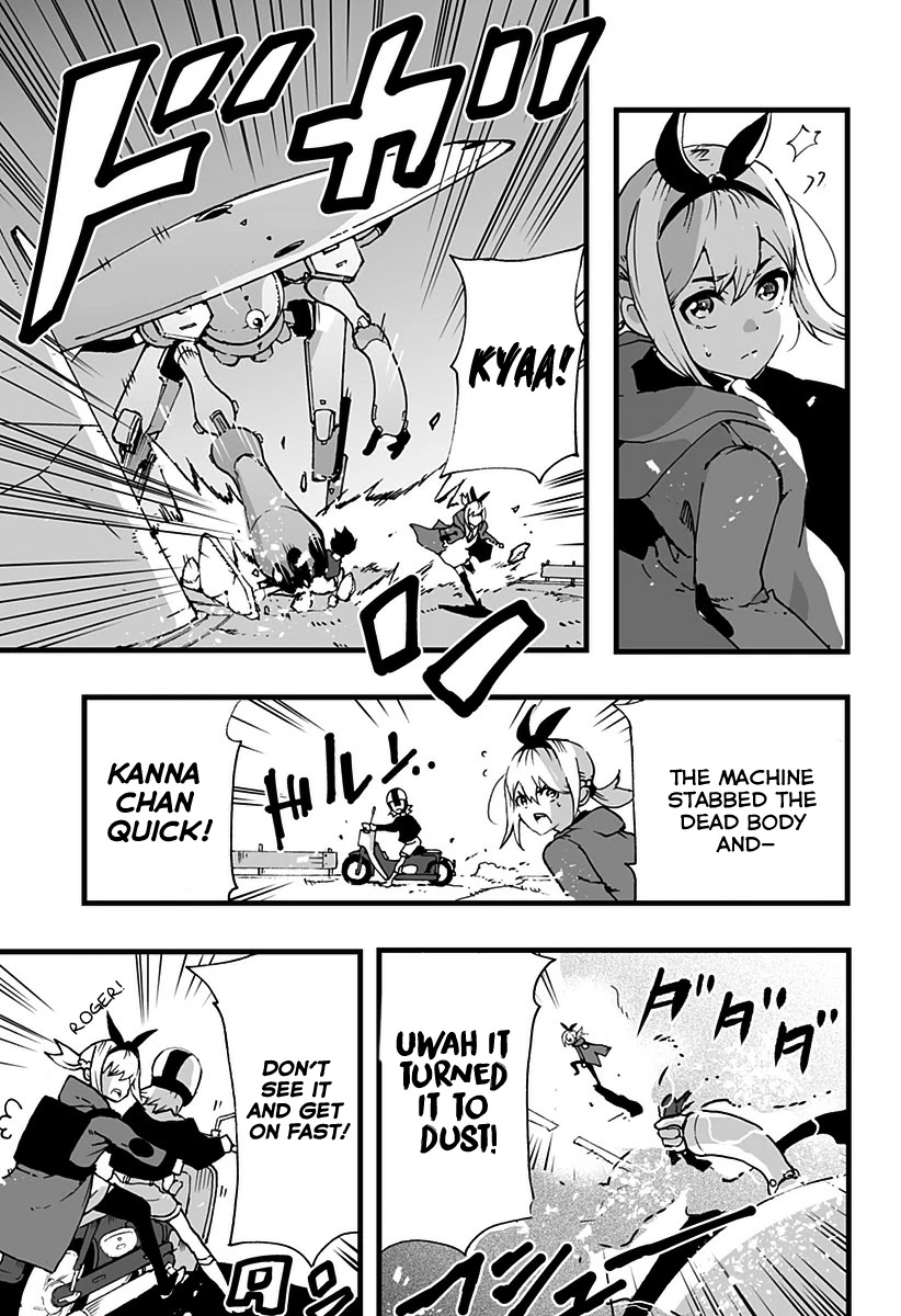 Amateur E-girl Streaming a Space War chapter 3 page 18