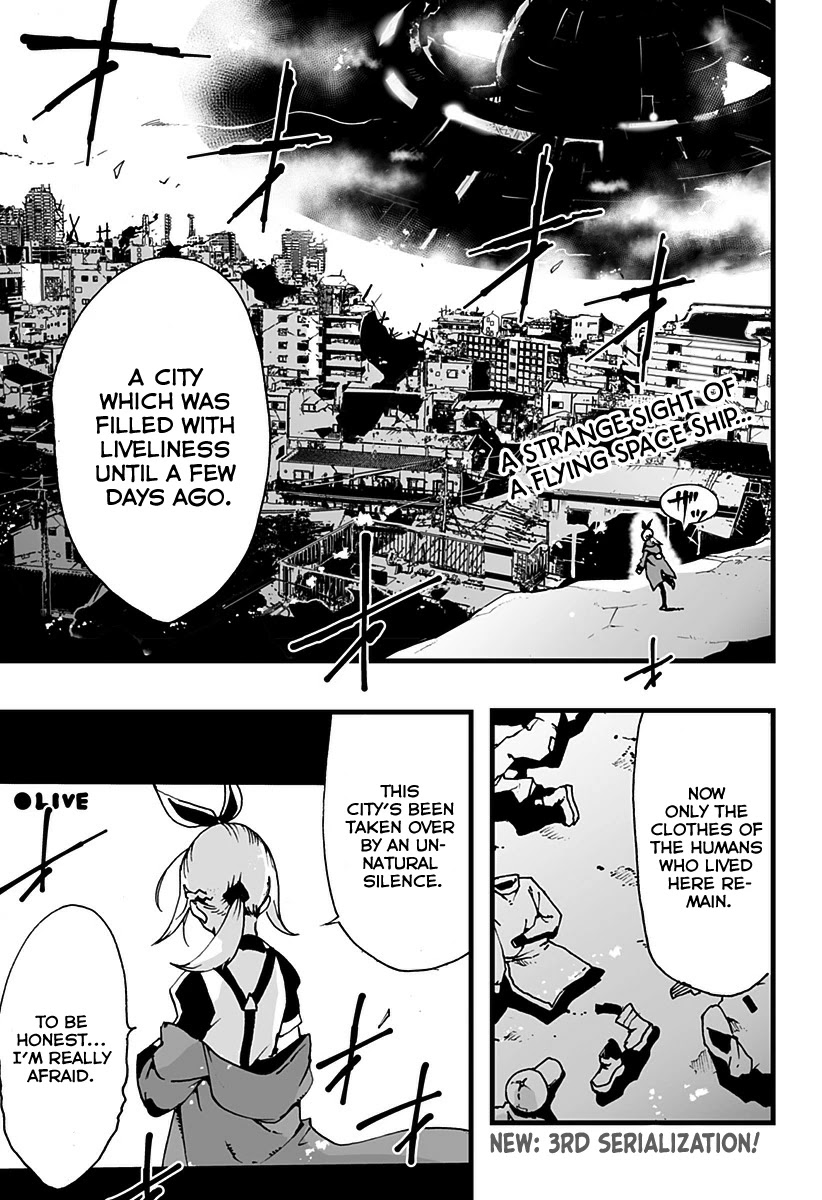 Amateur E-girl Streaming a Space War chapter 3 page 2