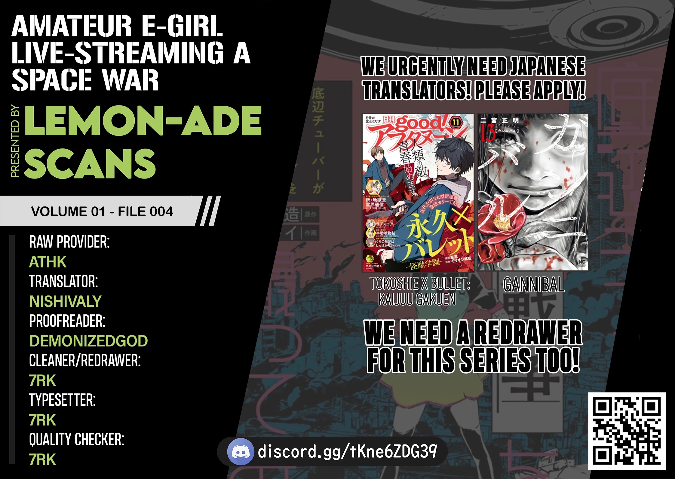 Amateur E-girl Streaming a Space War chapter 4 page 18