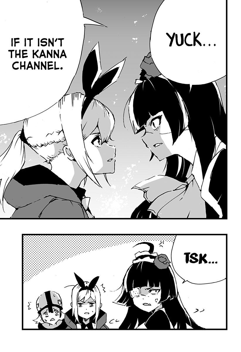 Amateur E-girl Streaming a Space War chapter 4 page 3