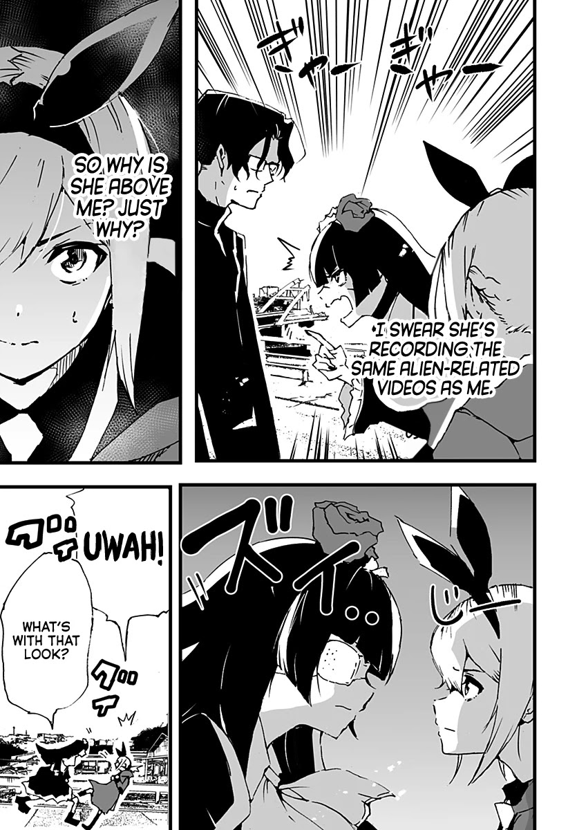 Amateur E-girl Streaming a Space War chapter 4 page 7