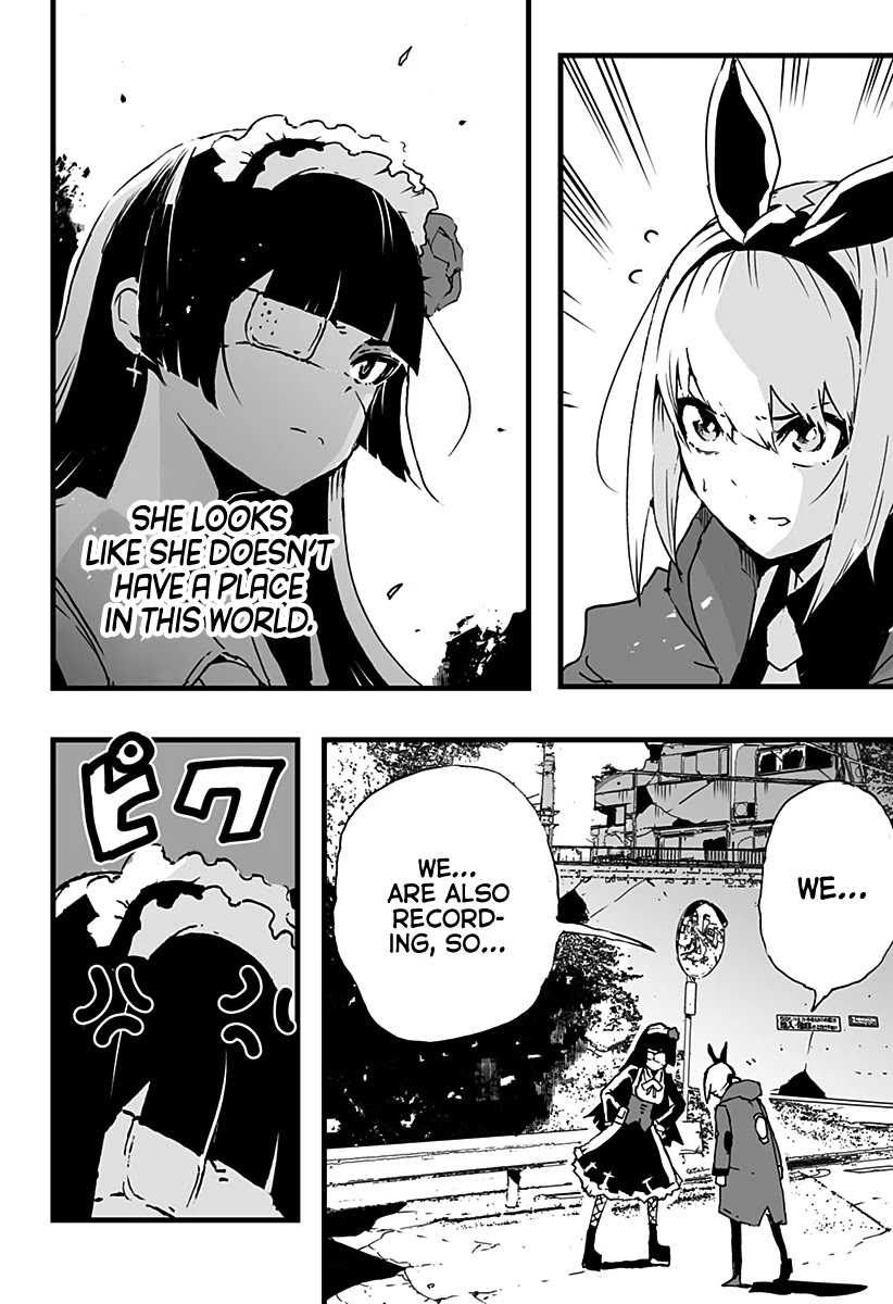 Amateur E-girl Streaming a Space War chapter 4 page 8