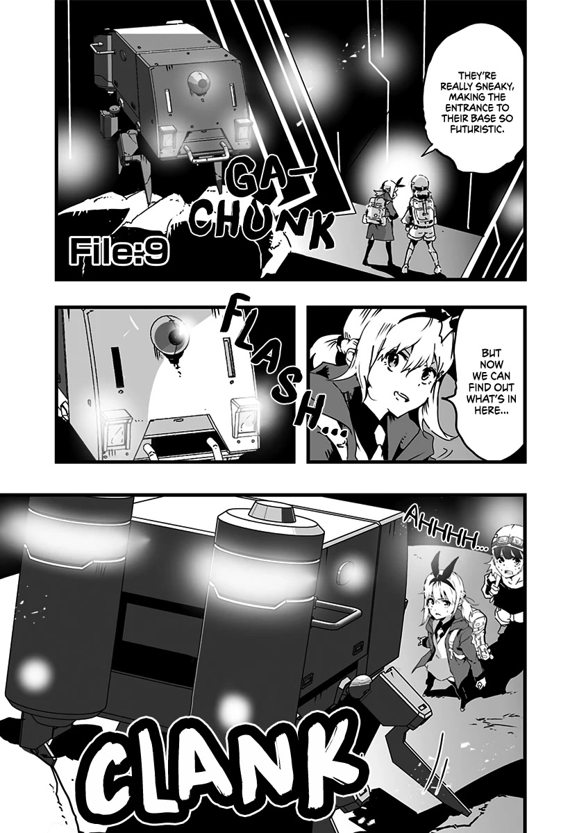 Amateur E-girl Streaming a Space War chapter 9 page 1