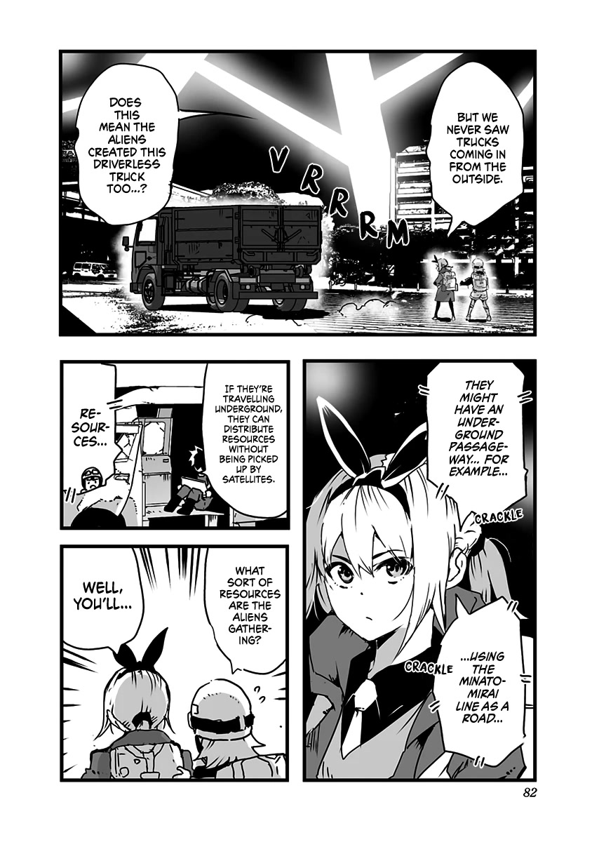 Amateur E-girl Streaming a Space War chapter 9 page 10