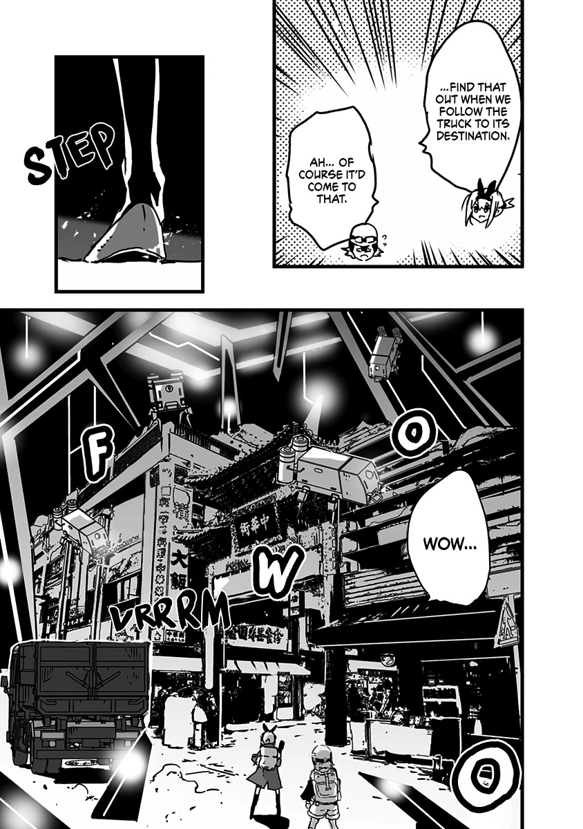 Amateur E-girl Streaming a Space War chapter 9 page 11