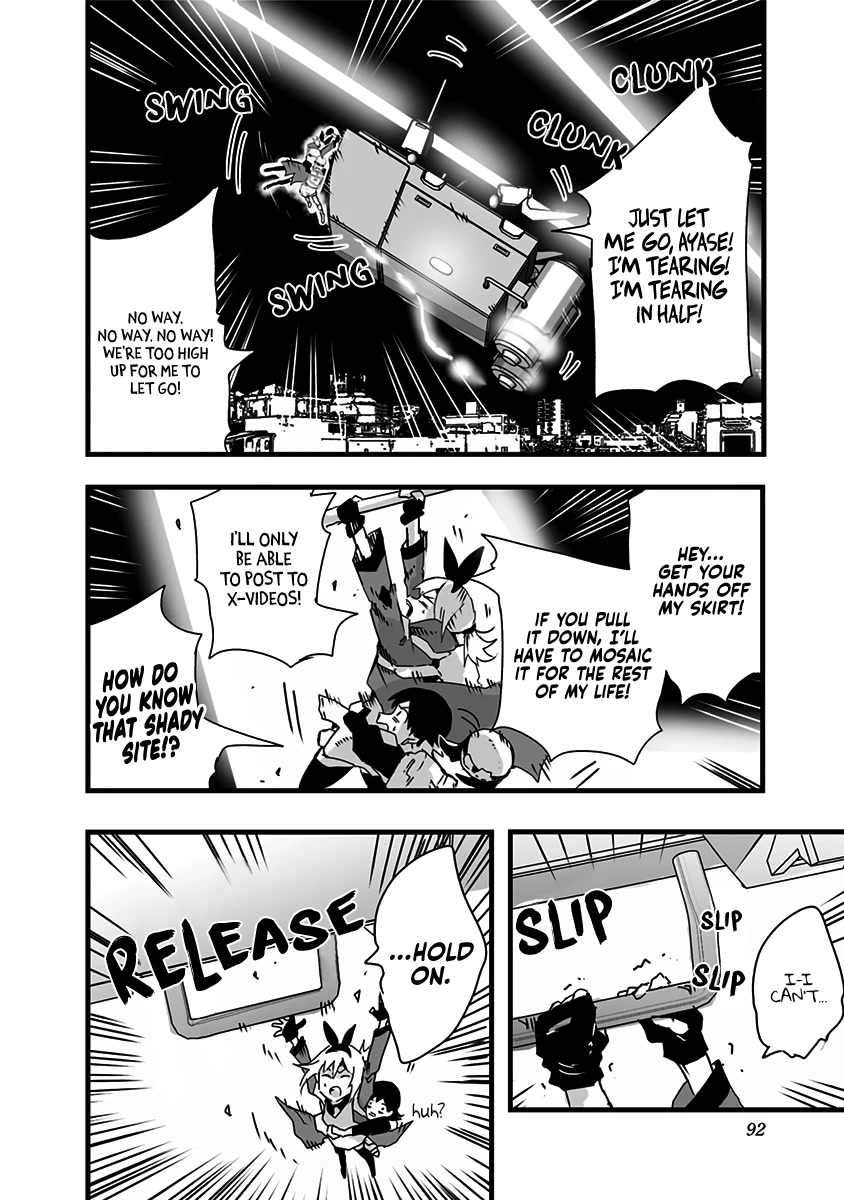 Amateur E-girl Streaming a Space War chapter 9 page 20