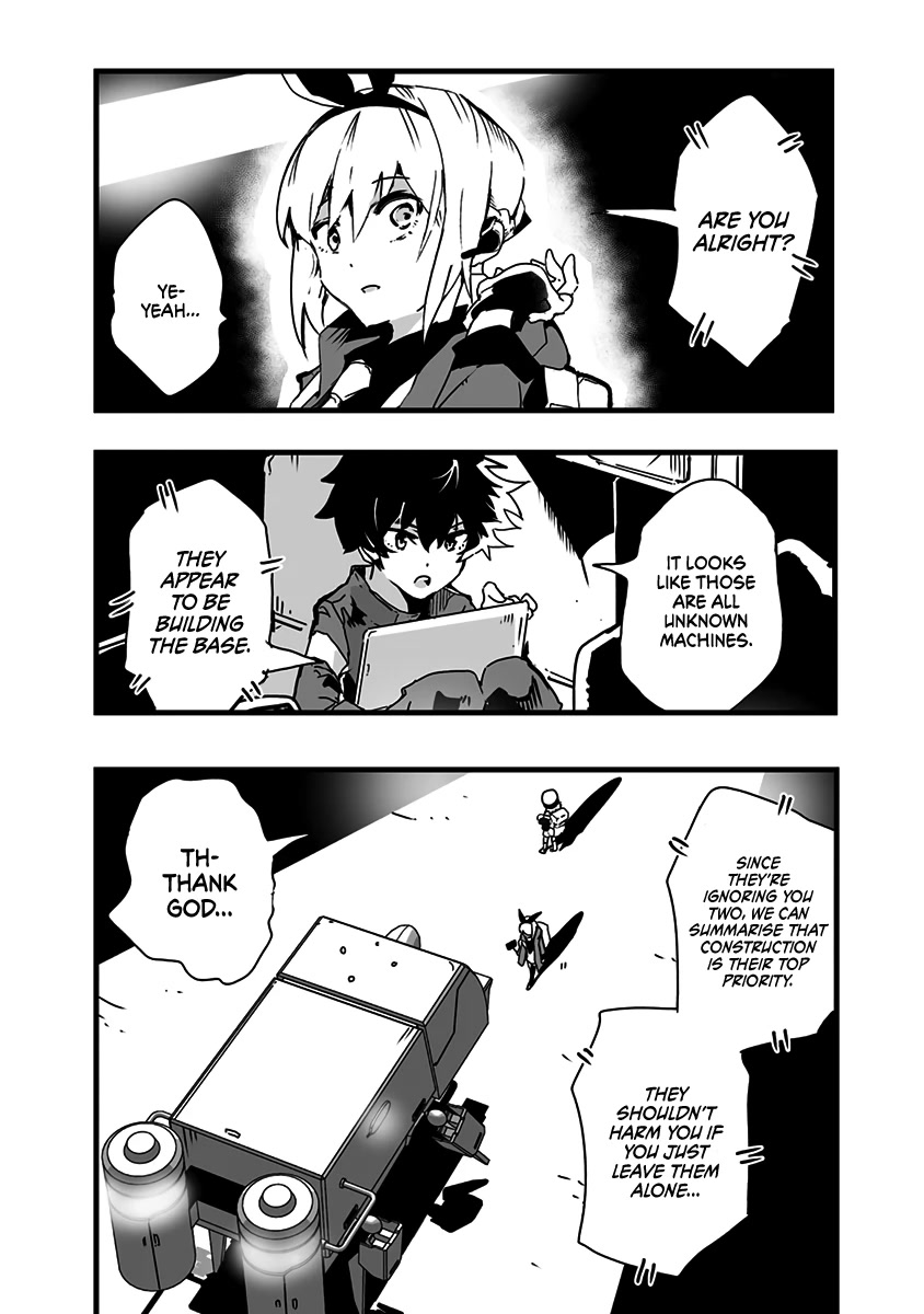 Amateur E-girl Streaming a Space War chapter 9 page 6