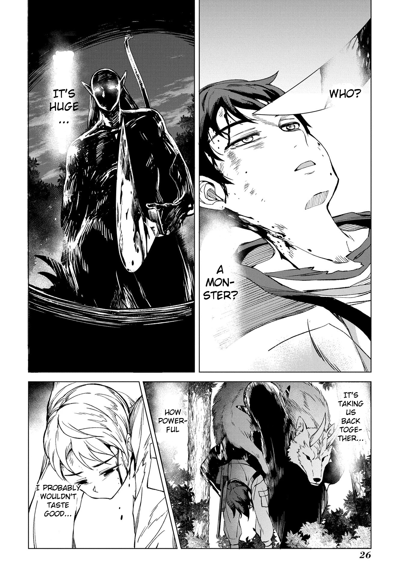 An Active Hunter in Hokkaido Has Been Thrown into a Different World chapter 1.1 page 26