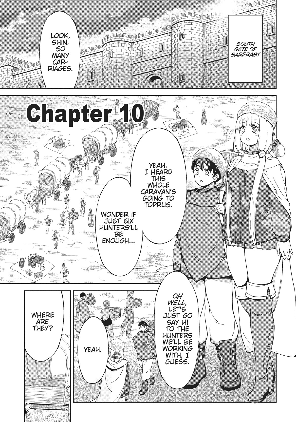 An Active Hunter in Hokkaido Has Been Thrown into a Different World chapter 10 page 1