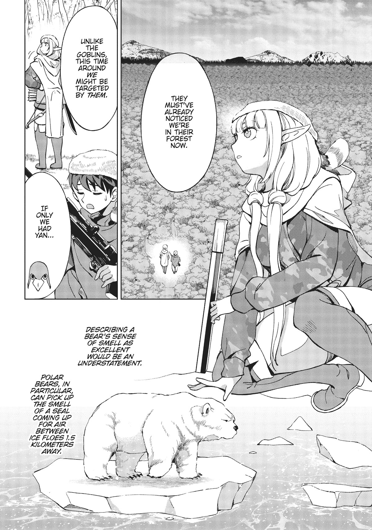 An Active Hunter in Hokkaido Has Been Thrown into a Different World chapter 12 page 33
