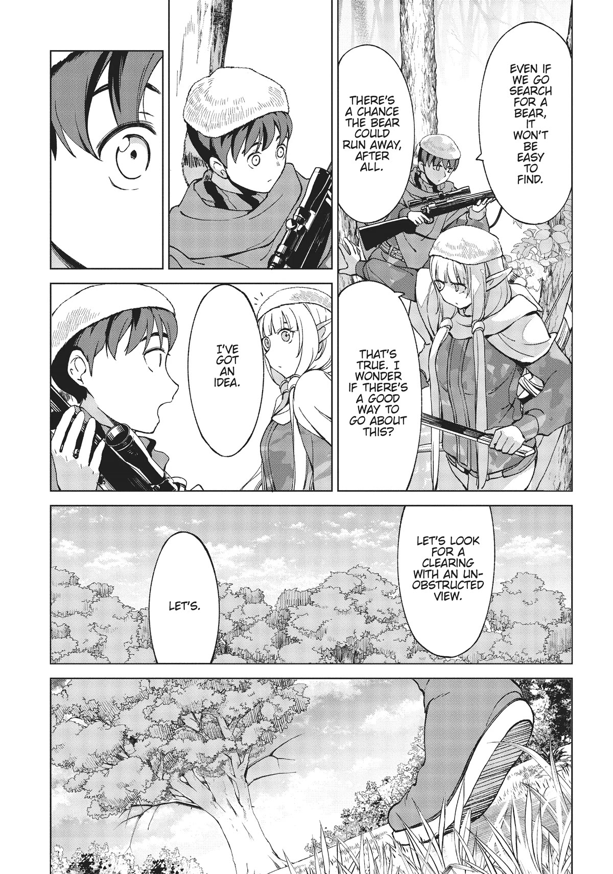 An Active Hunter in Hokkaido Has Been Thrown into a Different World chapter 12 page 34