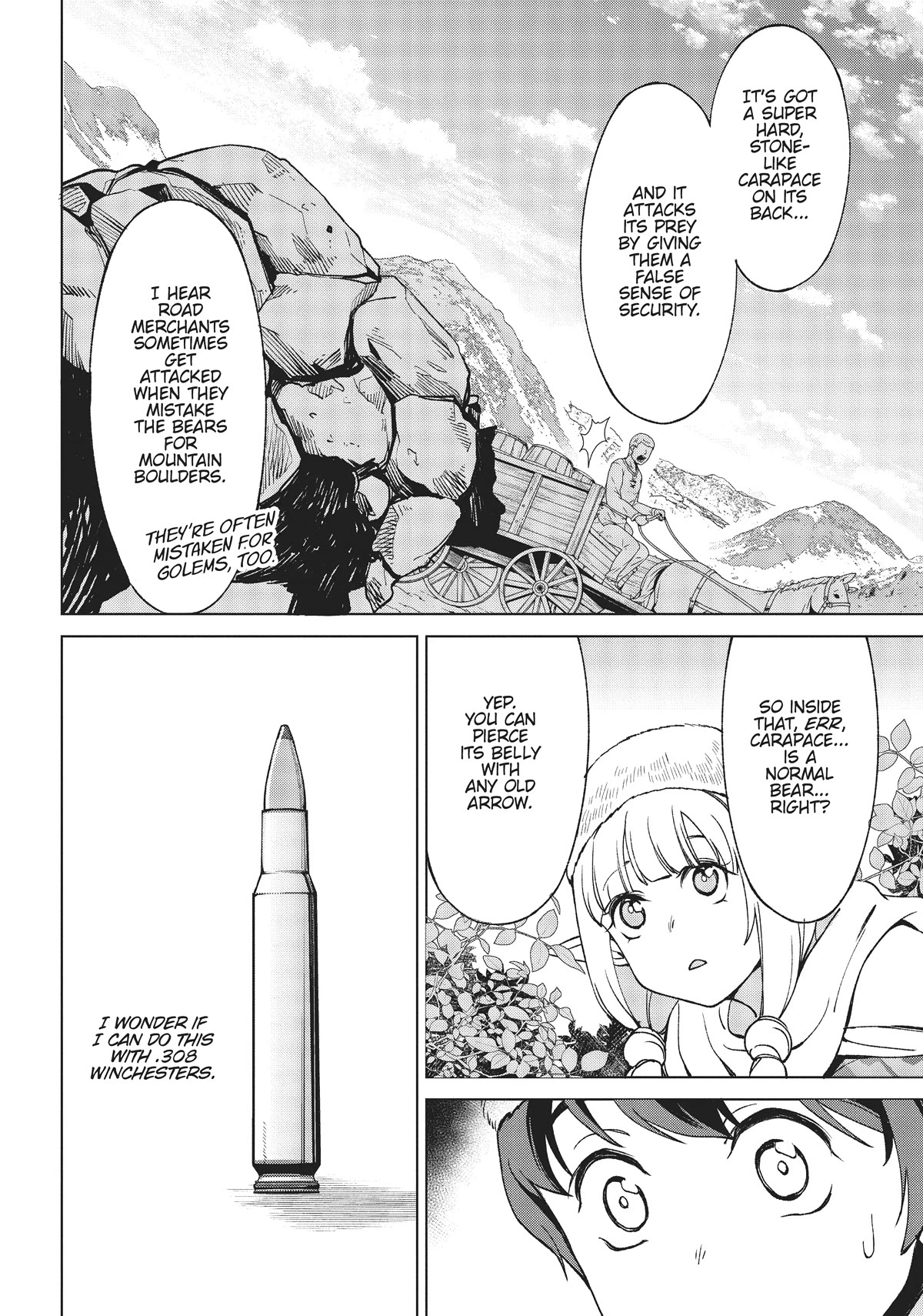 An Active Hunter in Hokkaido Has Been Thrown into a Different World chapter 12 page 41