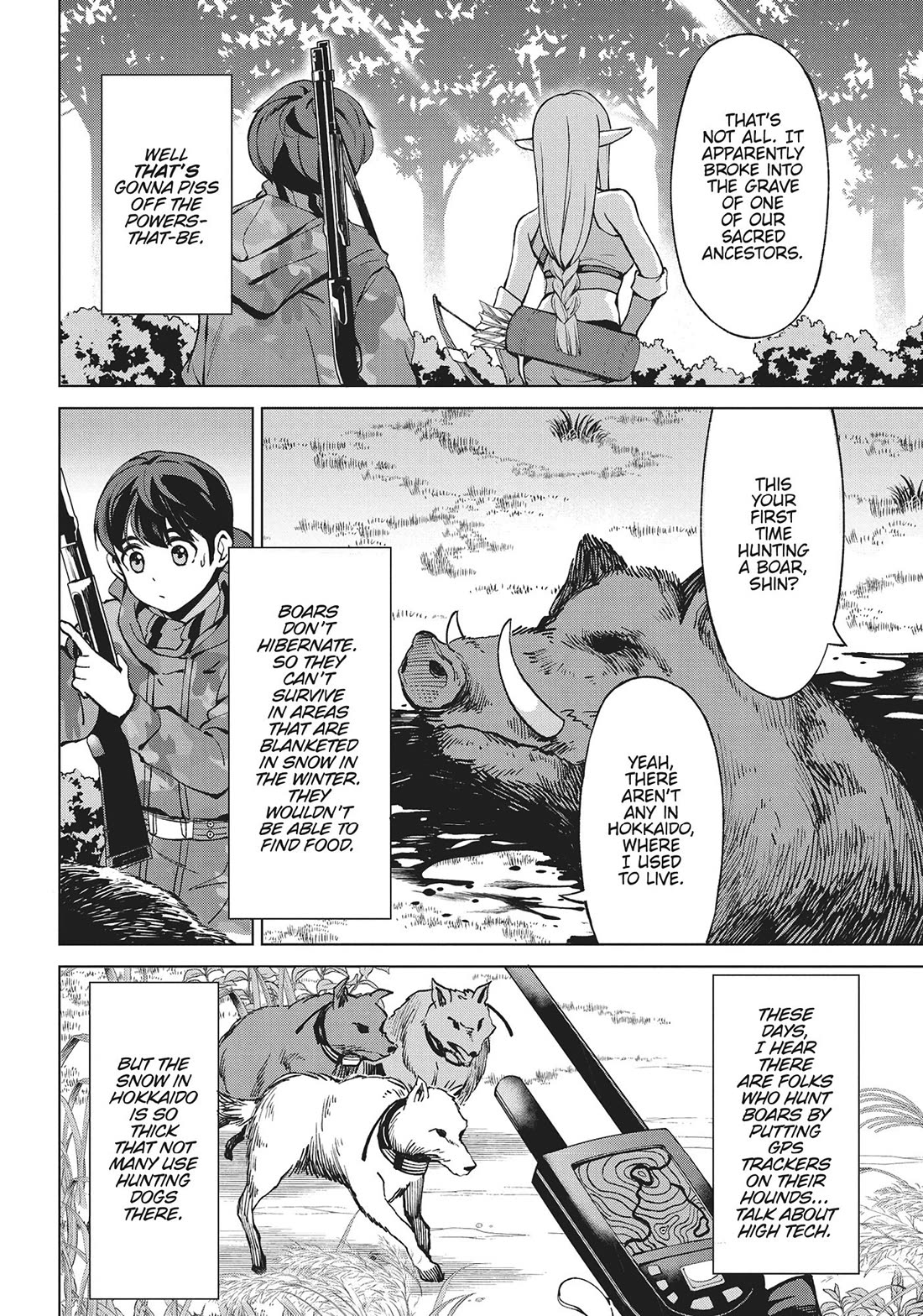 An Active Hunter in Hokkaido Has Been Thrown into a Different World chapter 19 page 4