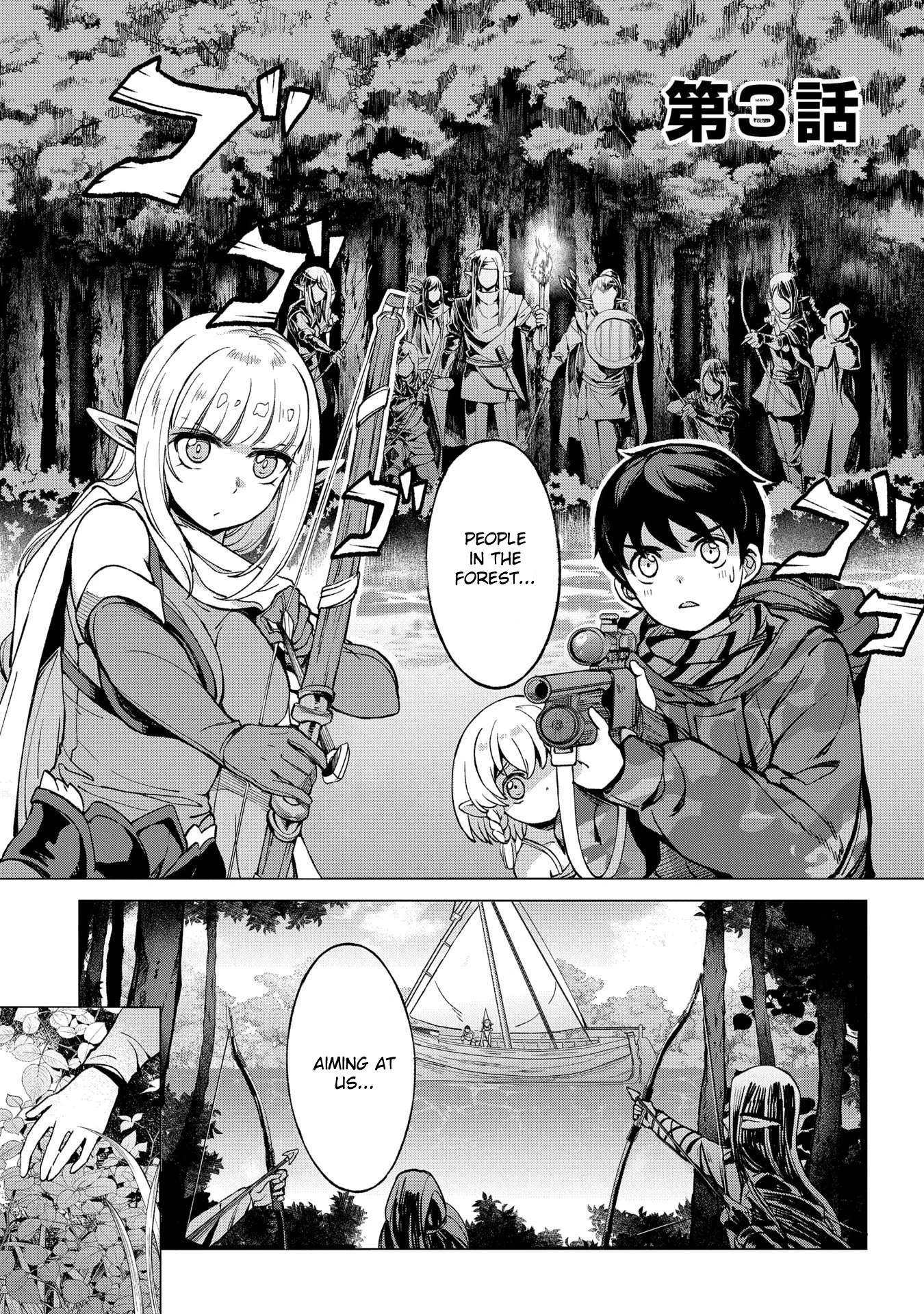 An Active Hunter in Hokkaido Has Been Thrown into a Different World chapter 3.1 page 1