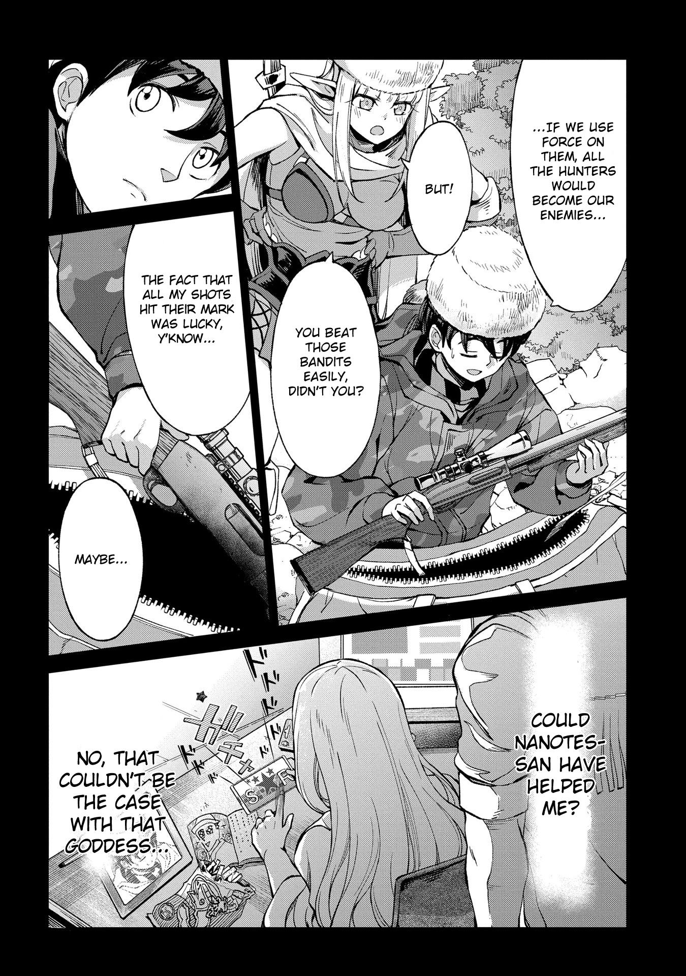 An Active Hunter in Hokkaido Has Been Thrown into a Different World chapter 4 page 4