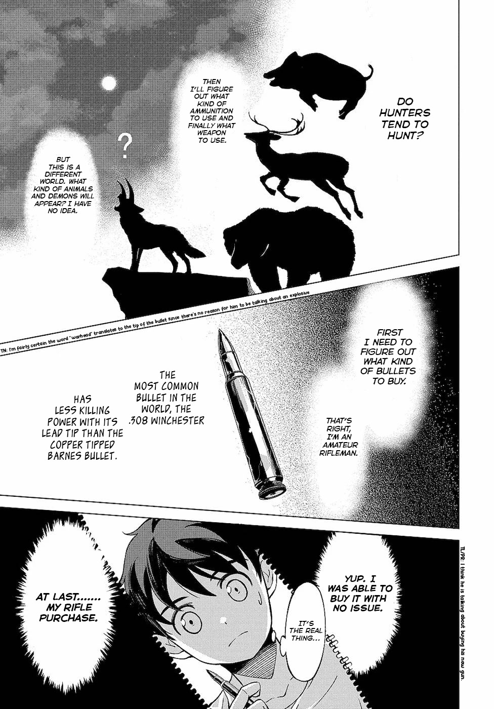 An Active Hunter in Hokkaido Has Been Thrown into a Different World chapter 7 page 4