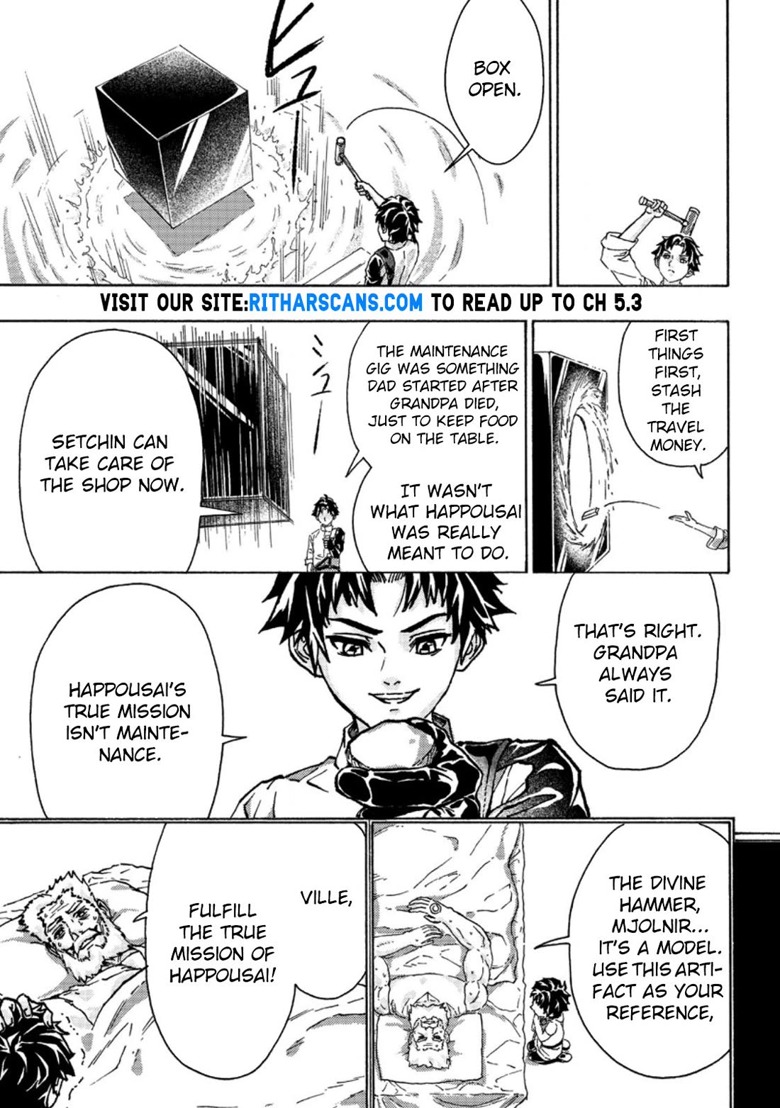 An Exiled Blacksmith Uses His Cheat Skills to Forge Legends chapter 1 page 26