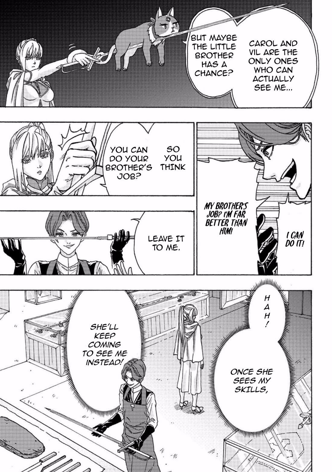 An Exiled Blacksmith Uses His Cheat Skills to Forge Legends chapter 2 page 19