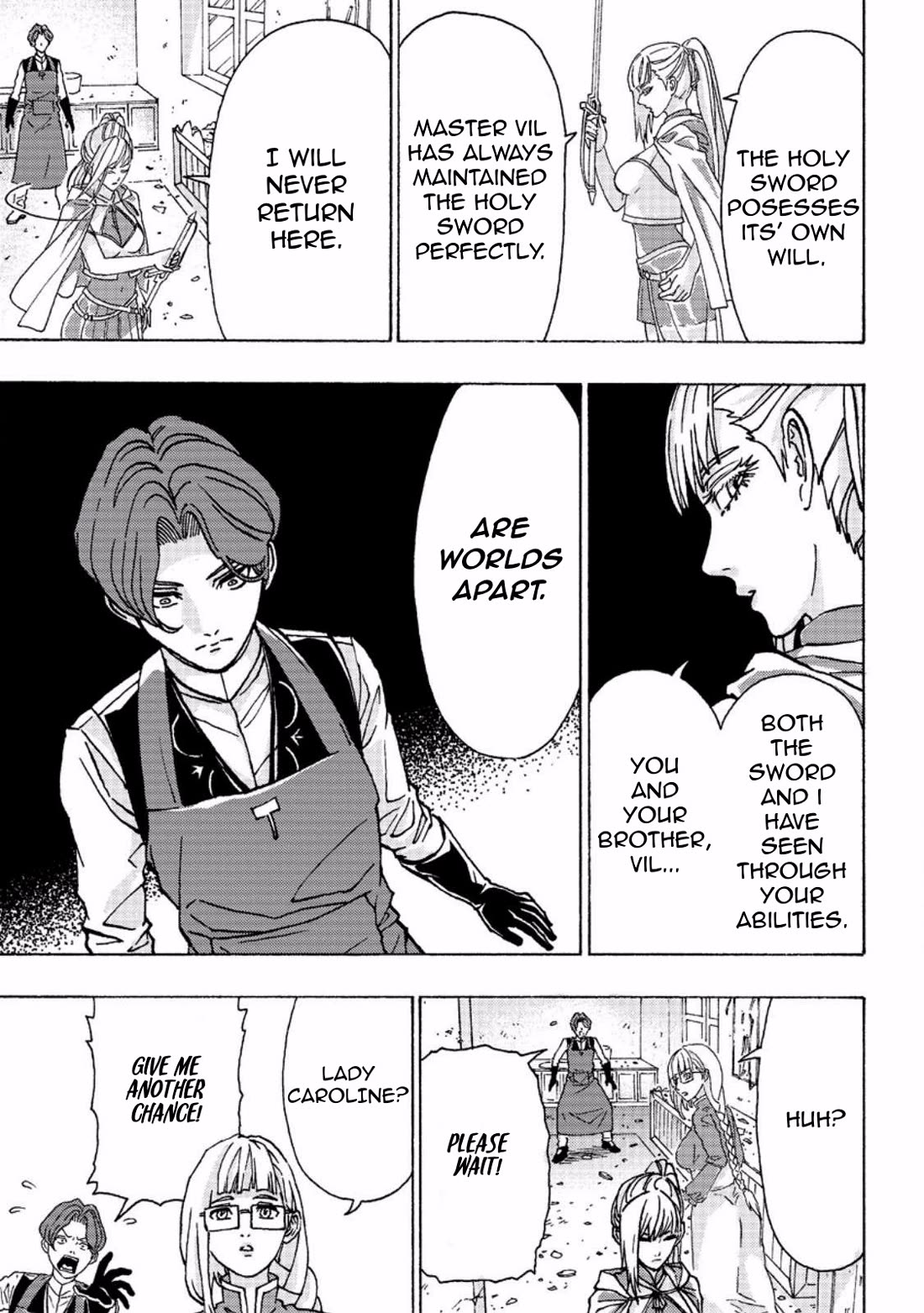 An Exiled Blacksmith Uses His Cheat Skills to Forge Legends chapter 2 page 23