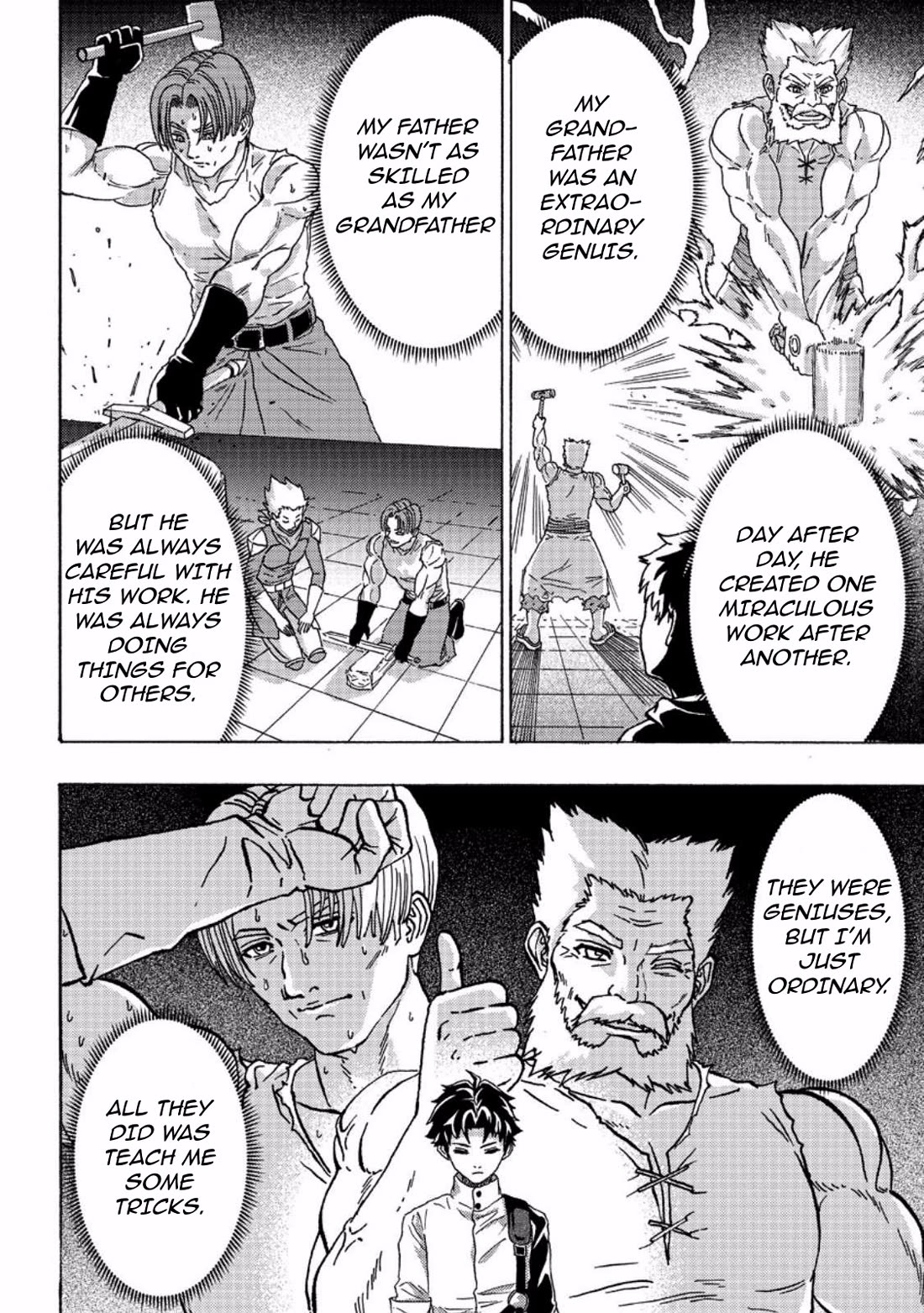 An Exiled Blacksmith Uses His Cheat Skills to Forge Legends chapter 2 page 28