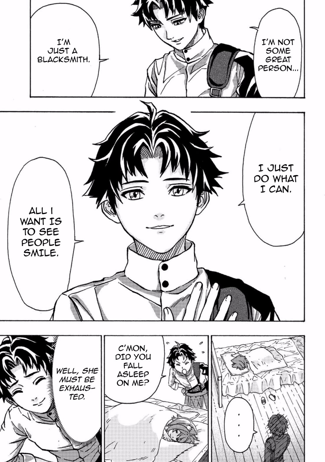 An Exiled Blacksmith Uses His Cheat Skills to Forge Legends chapter 2 page 29