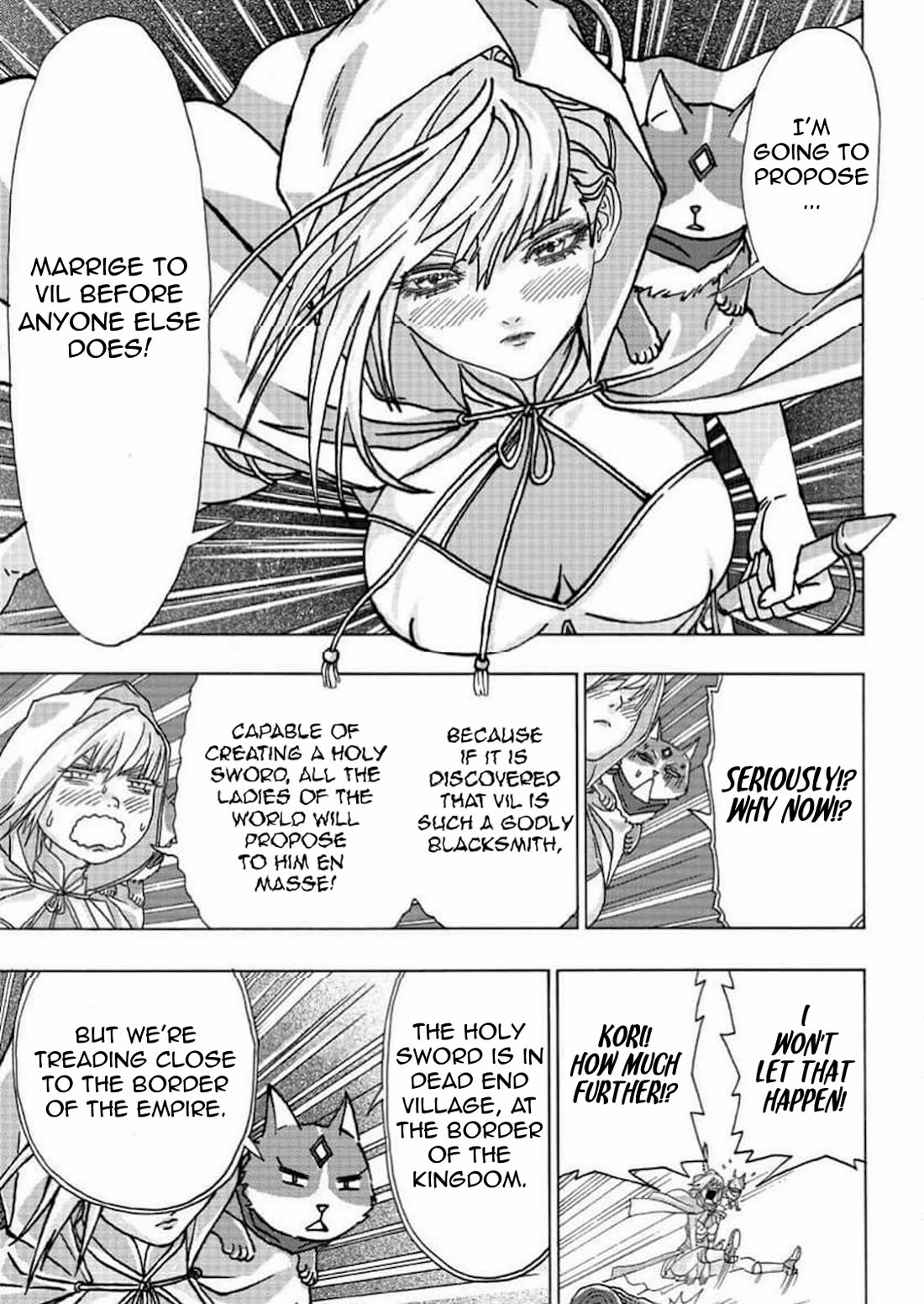 An Exiled Blacksmith Uses His Cheat Skills to Forge Legends chapter 4 page 28