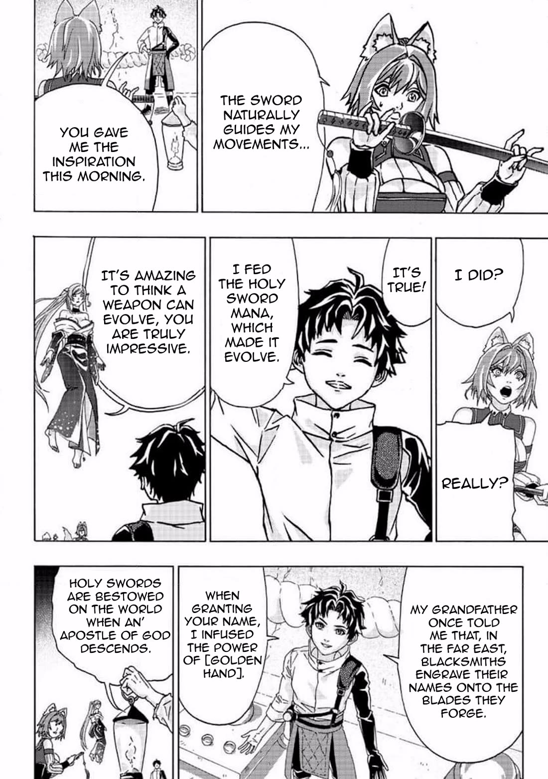 An Exiled Blacksmith Uses His Cheat Skills to Forge Legends chapter 4 page 8