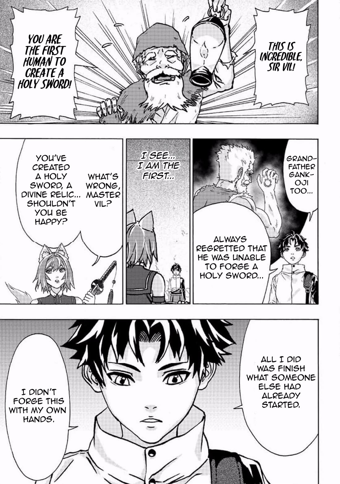 An Exiled Blacksmith Uses His Cheat Skills to Forge Legends chapter 4 page 9