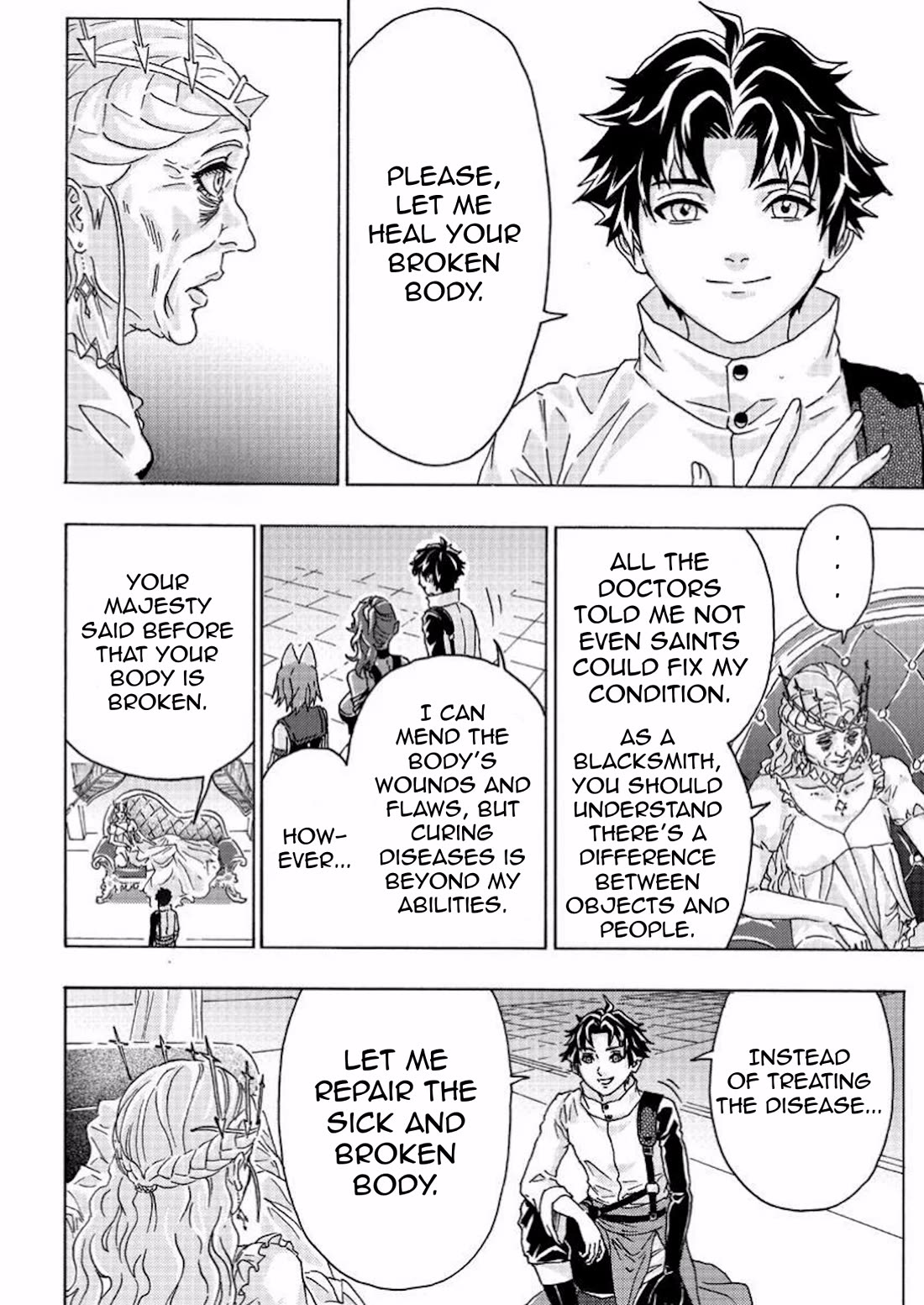 An Exiled Blacksmith Uses His Cheat Skills to Forge Legends chapter 6 page 10