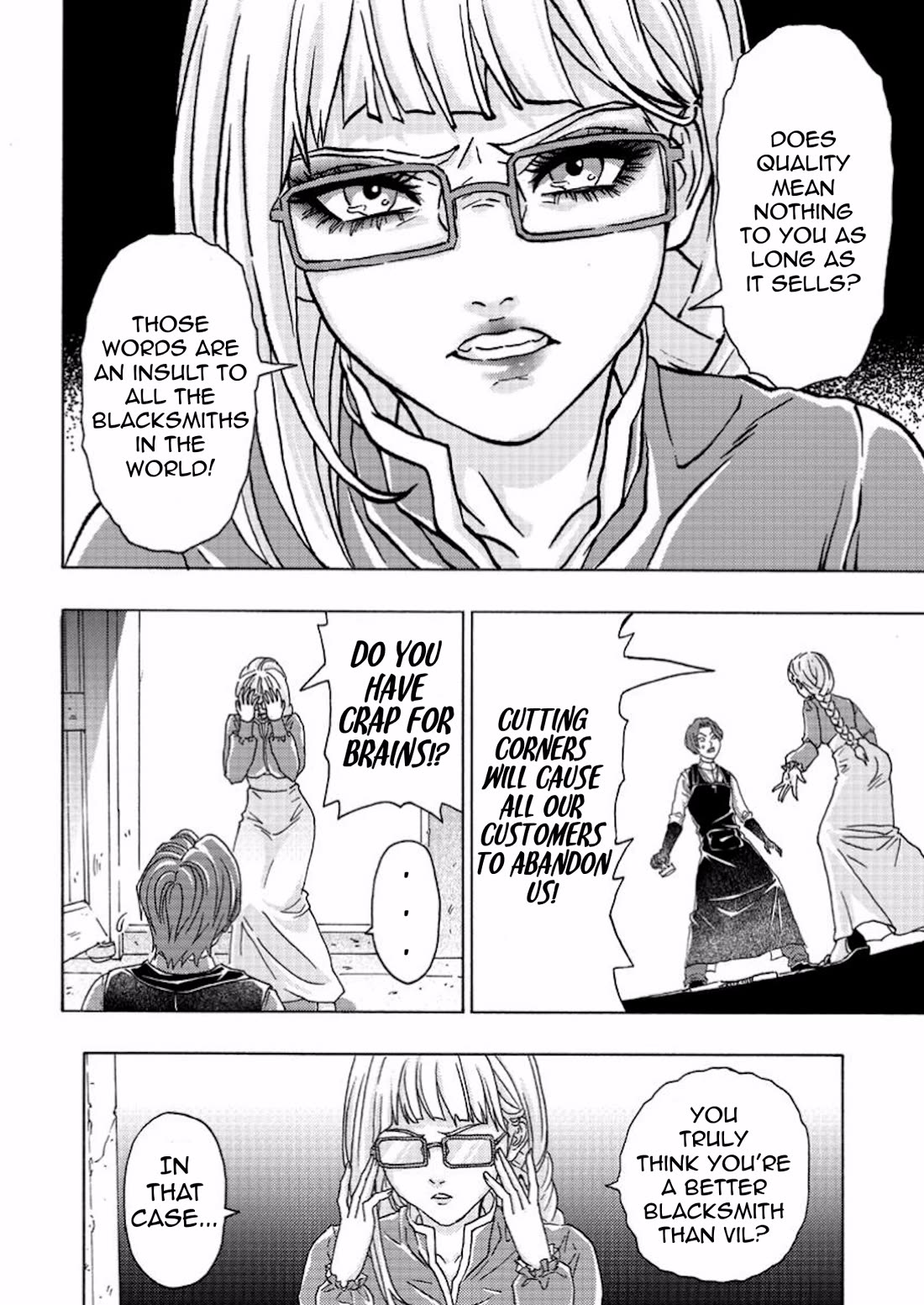 An Exiled Blacksmith Uses His Cheat Skills to Forge Legends chapter 7 page 10