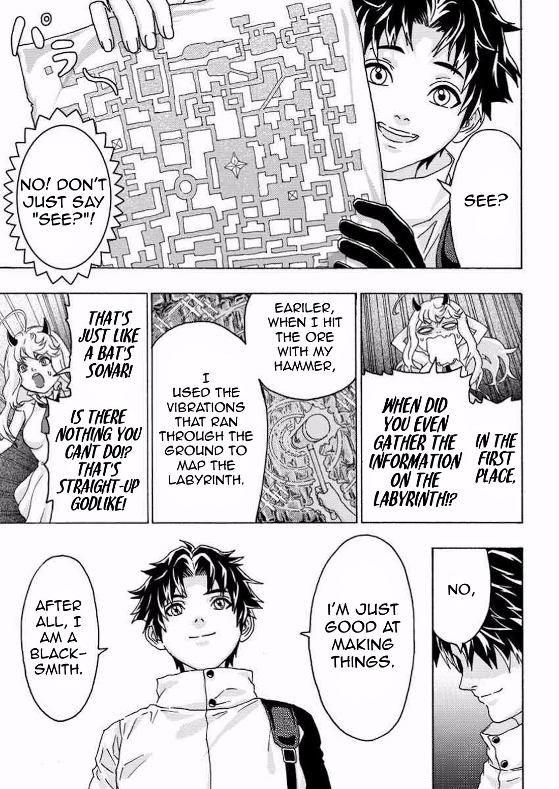 An Exiled Blacksmith Uses His Cheat Skills to Forge Legends chapter 9 page 14