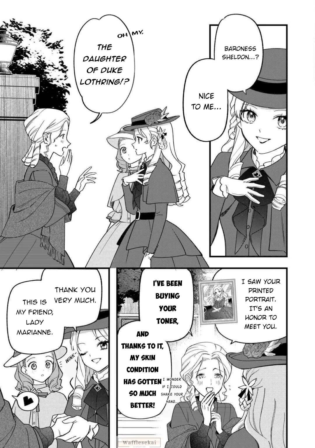An Okama Reincarnated as a Villainess, and Everything’s Just Fine chapter 10 page 6