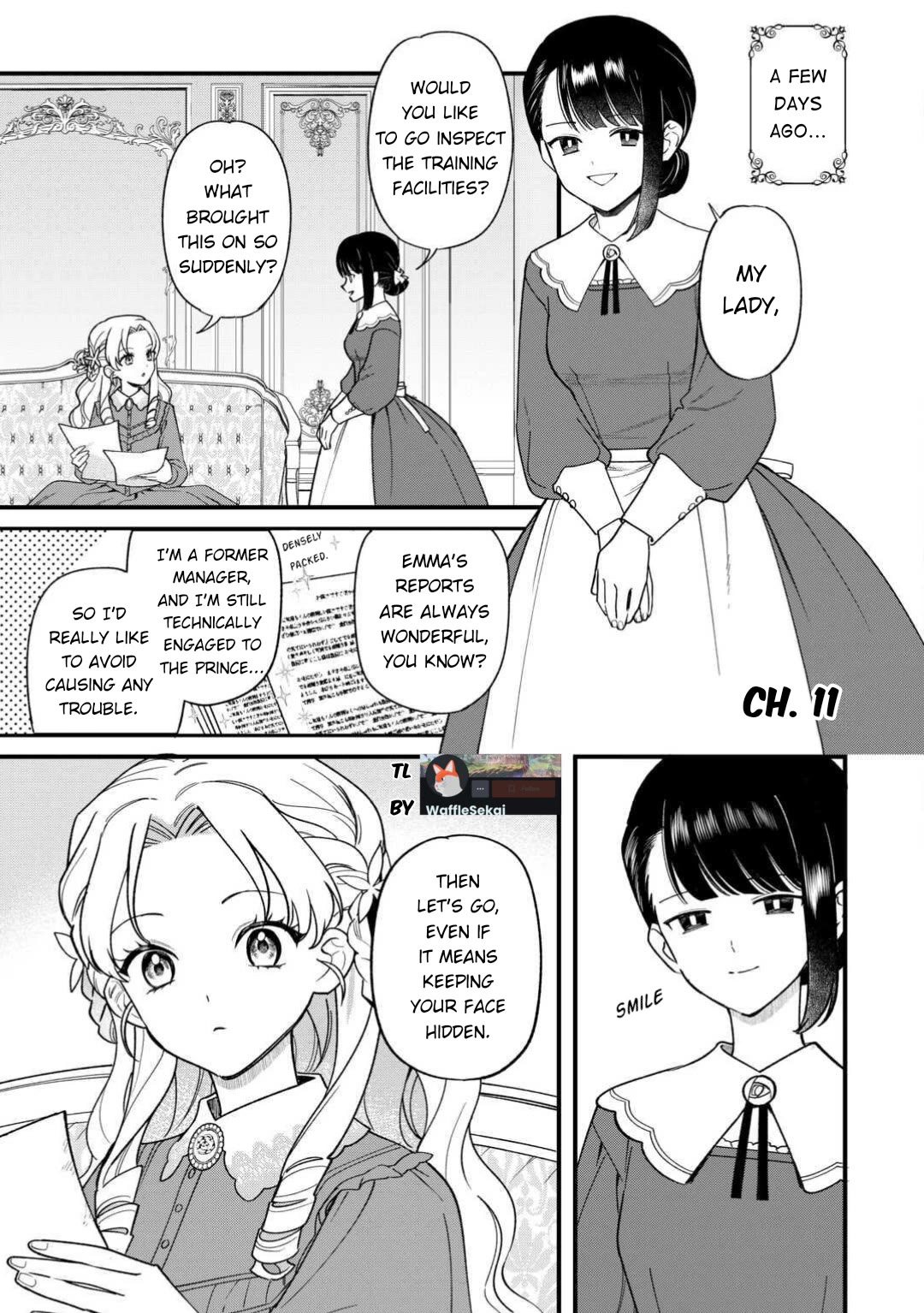 An Okama Reincarnated as a Villainess, and Everything’s Just Fine chapter 11 page 2