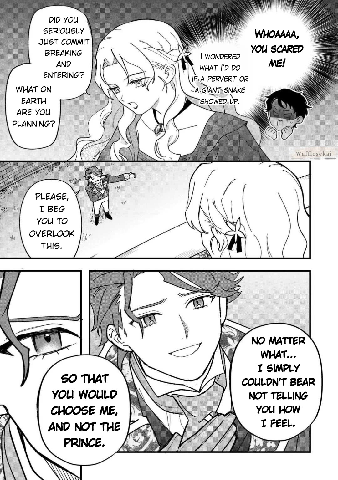 An Okama Reincarnated as a Villainess, and Everything’s Just Fine chapter 8 page 18
