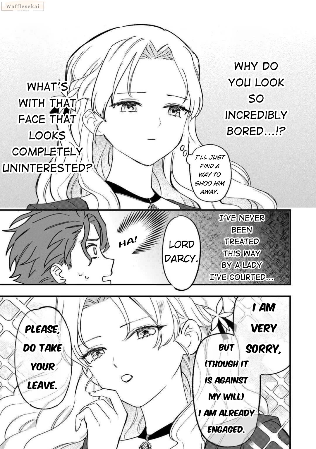 An Okama Reincarnated as a Villainess, and Everything’s Just Fine chapter 8 page 22
