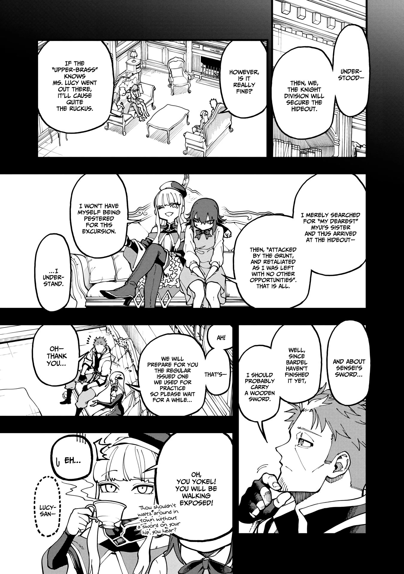 An Old Man From the Countryside Becomes a Swords Saint: I Was Just a Rural Sword Teacher, but My Successful Students Won't Leave Me Alone! chapter 17 page 14