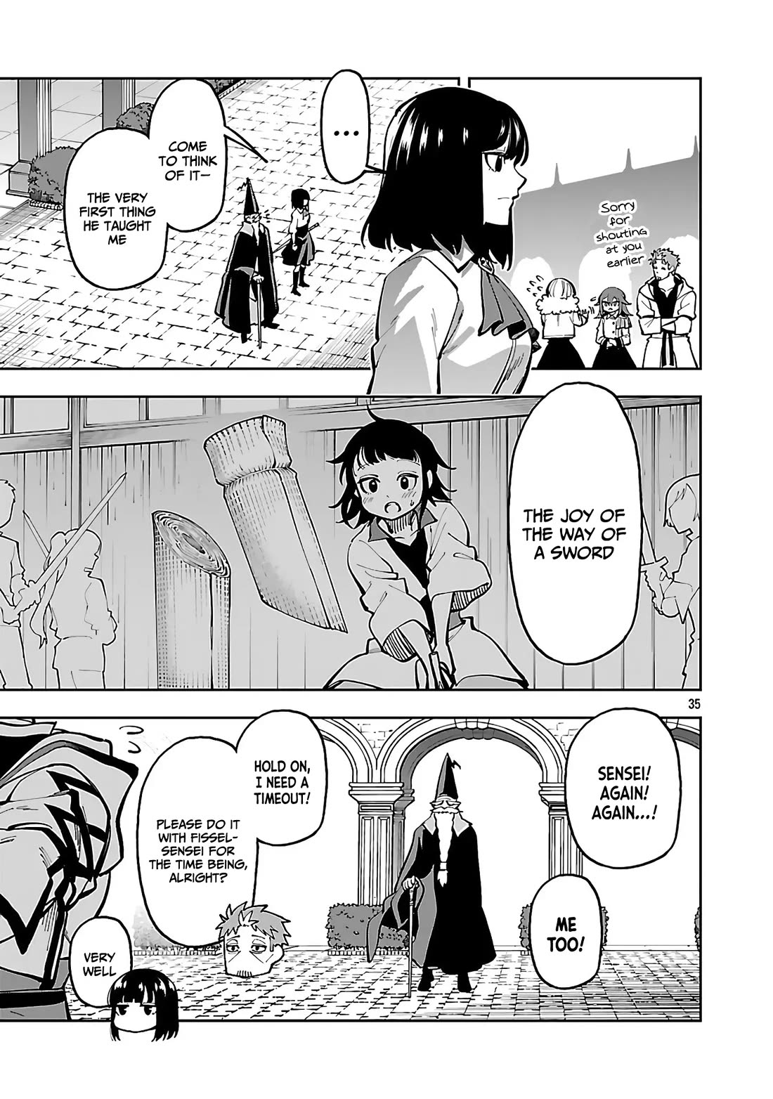 An Old Man From the Countryside Becomes a Swords Saint: I Was Just a Rural Sword Teacher, but My Successful Students Won't Leave Me Alone! chapter 31 page 35