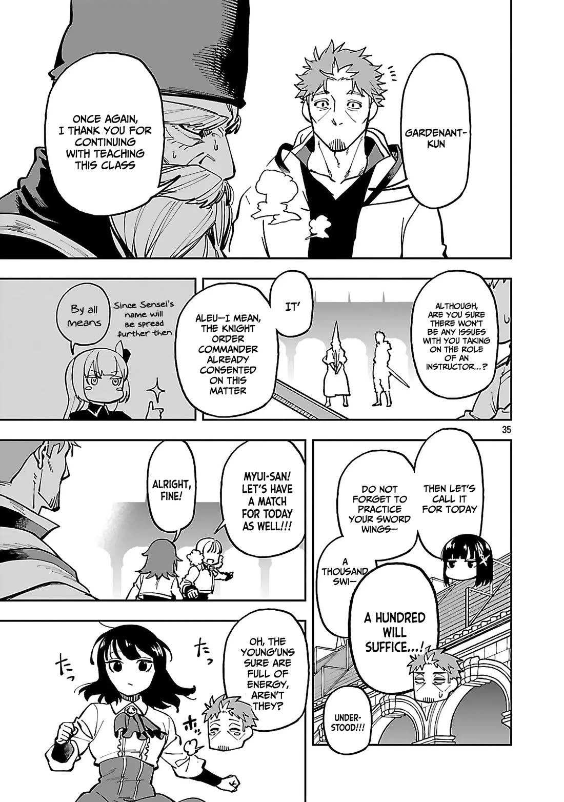 An Old Man From the Countryside Becomes a Swords Saint: I Was Just a Rural Sword Teacher, but My Successful Students Won't Leave Me Alone! chapter 32 page 33