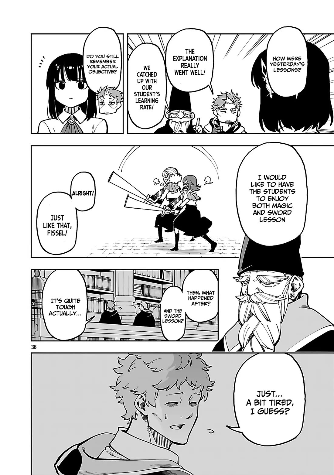 An Old Man From the Countryside Becomes a Swords Saint: I Was Just a Rural Sword Teacher, but My Successful Students Won't Leave Me Alone! chapter 32 page 34