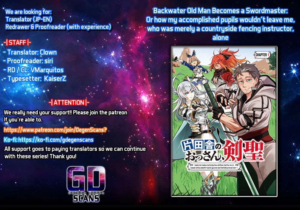 An Old Man From the Countryside Becomes a Swords Saint: I Was Just a Rural Sword Teacher, but My Successful Students Won't Leave Me Alone! chapter 7 page 1