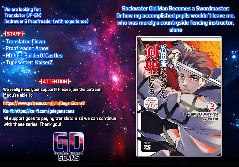 An Old Man From the Countryside Becomes a Swords Saint: I Was Just a Rural Sword Teacher, but My Successful Students Won't Leave Me Alone! chapter 9 page 1