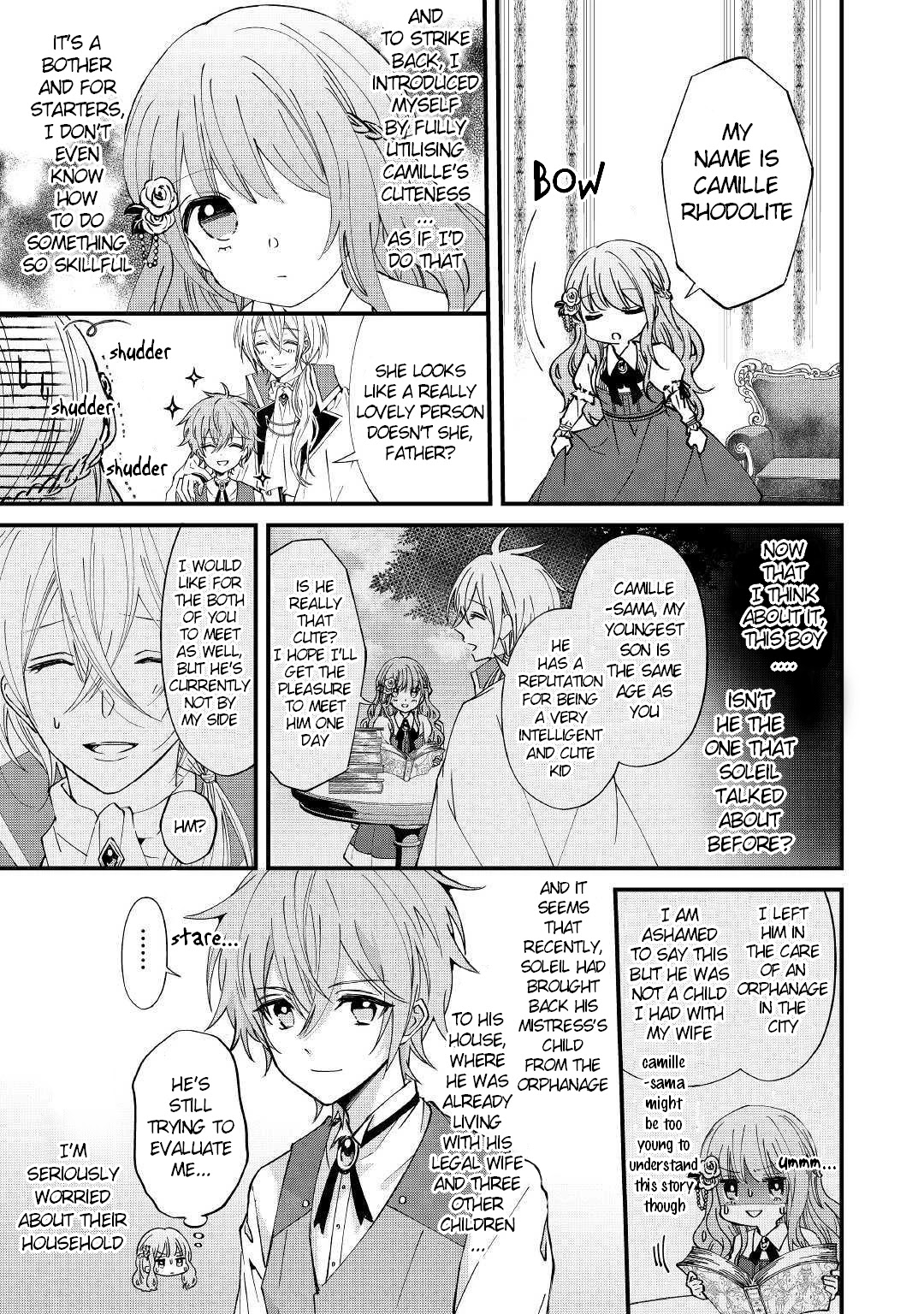 An Otome Game’s Burikko Villainess Turned into a Magic Otaku chapter 1 page 11