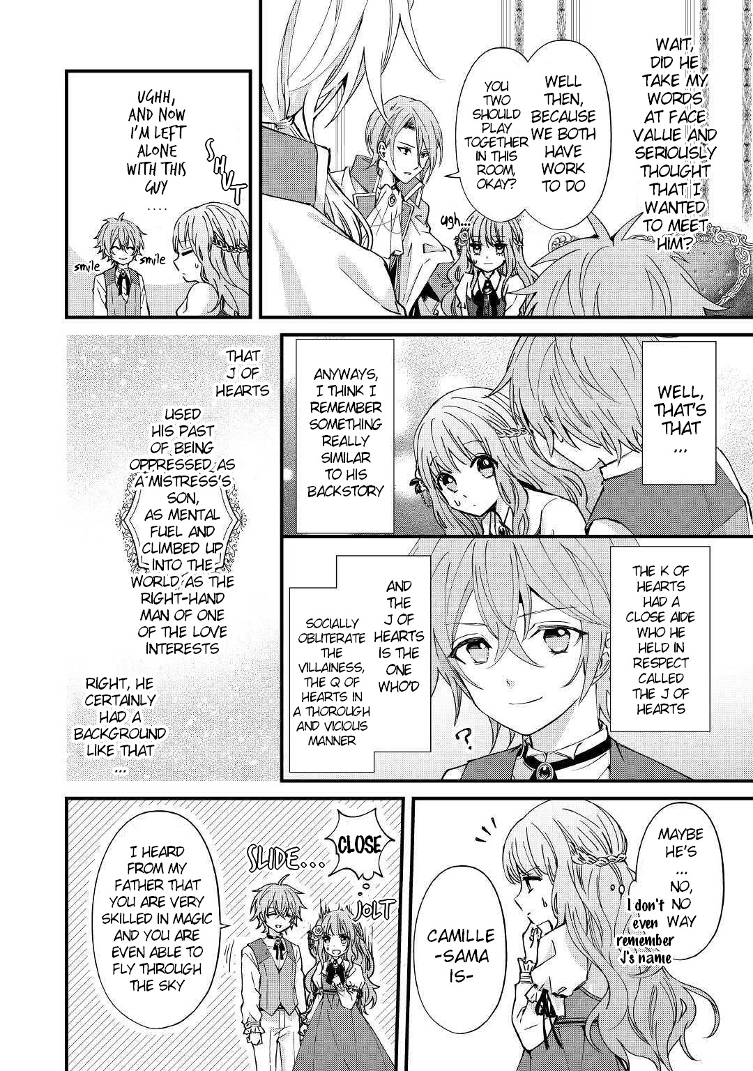 An Otome Game’s Burikko Villainess Turned into a Magic Otaku chapter 1 page 12