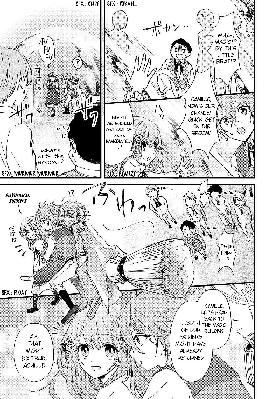 An Otome Game’s Burikko Villainess Turned into a Magic Otaku chapter 1 page 19