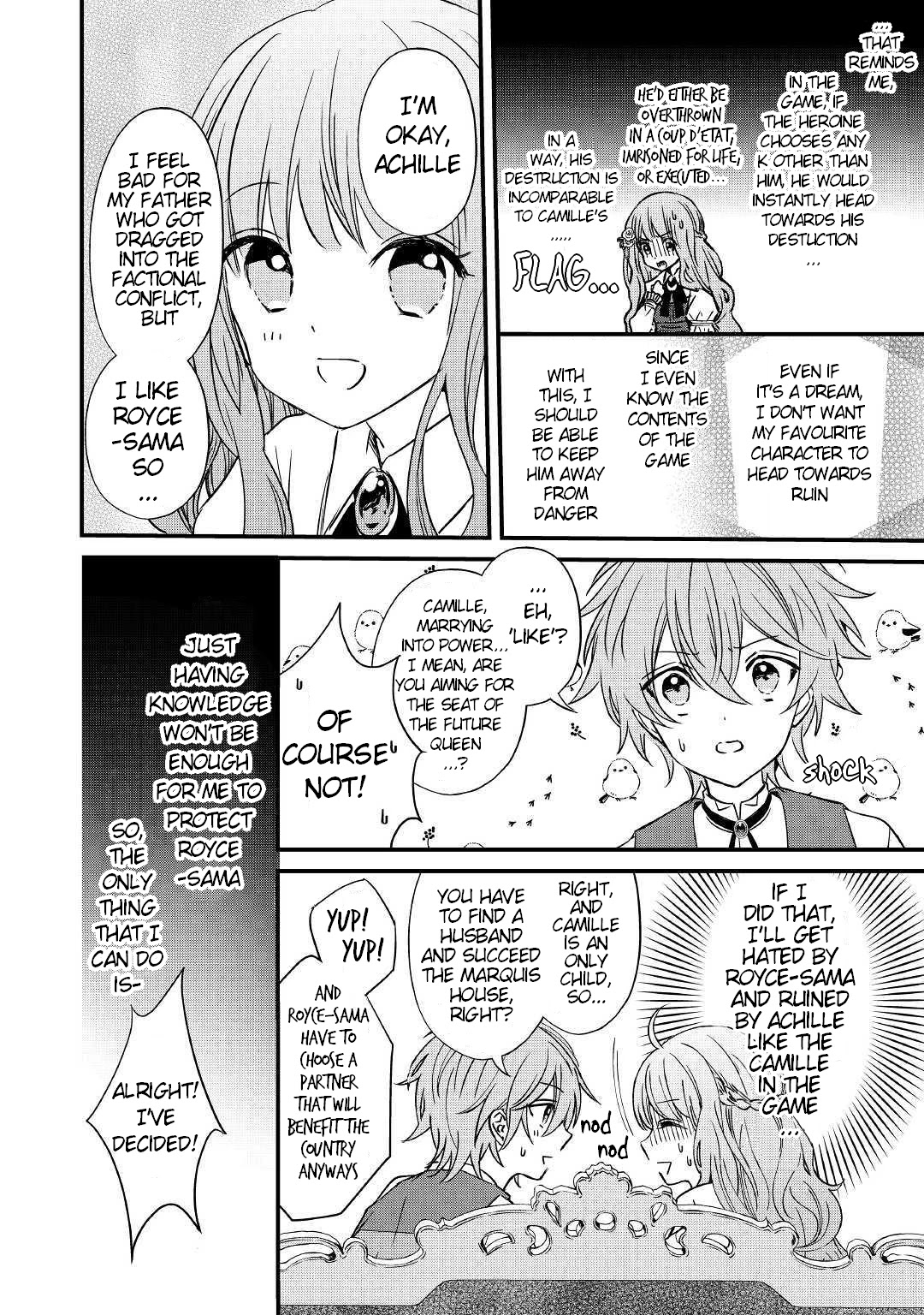 An Otome Game’s Burikko Villainess Turned into a Magic Otaku chapter 1 page 26