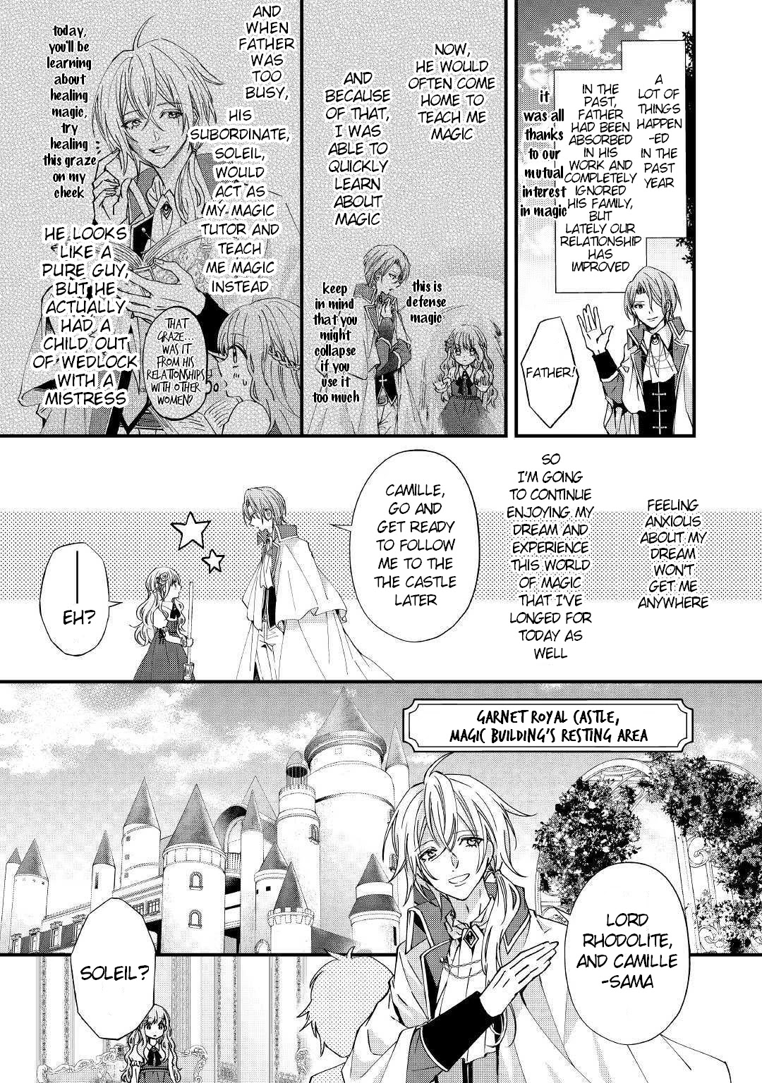 An Otome Game’s Burikko Villainess Turned into a Magic Otaku chapter 1 page 9