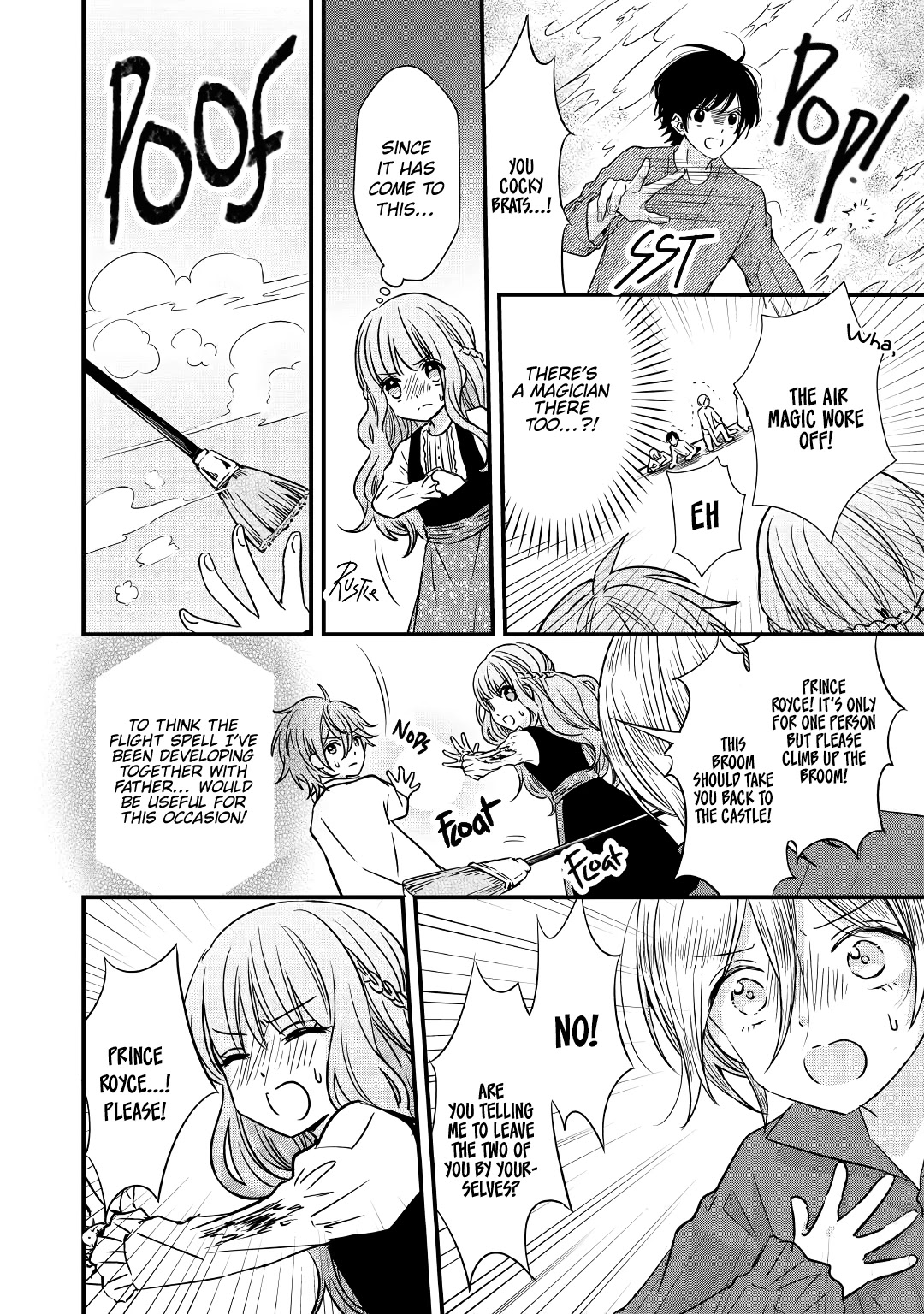 An Otome Game’s Burikko Villainess Turned into a Magic Otaku chapter 2 page 9