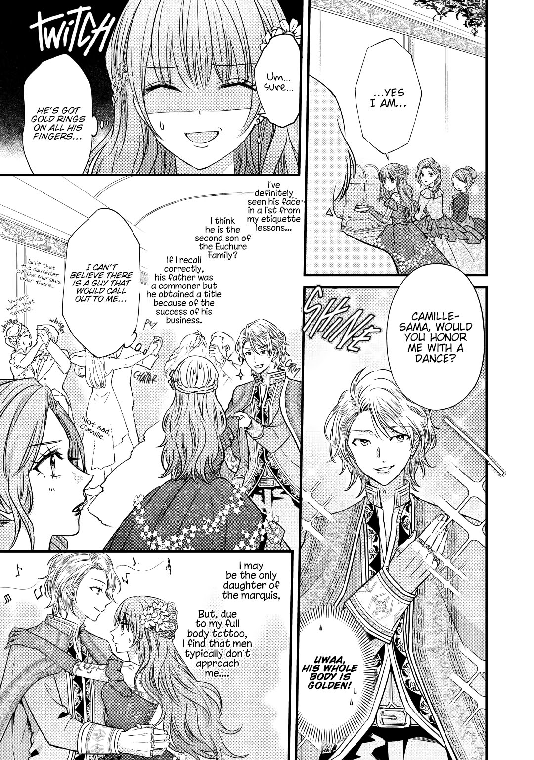 An Otome Game’s Burikko Villainess Turned into a Magic Otaku chapter 3 page 8
