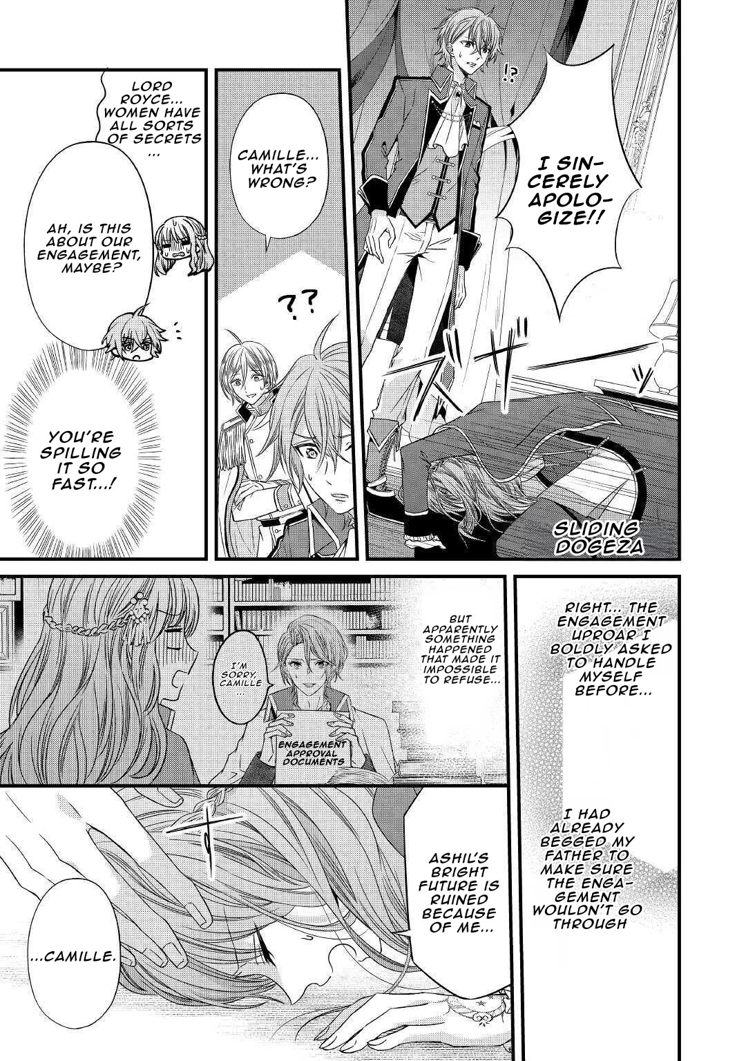 An Otome Game’s Burikko Villainess Turned into a Magic Otaku chapter 4 page 6